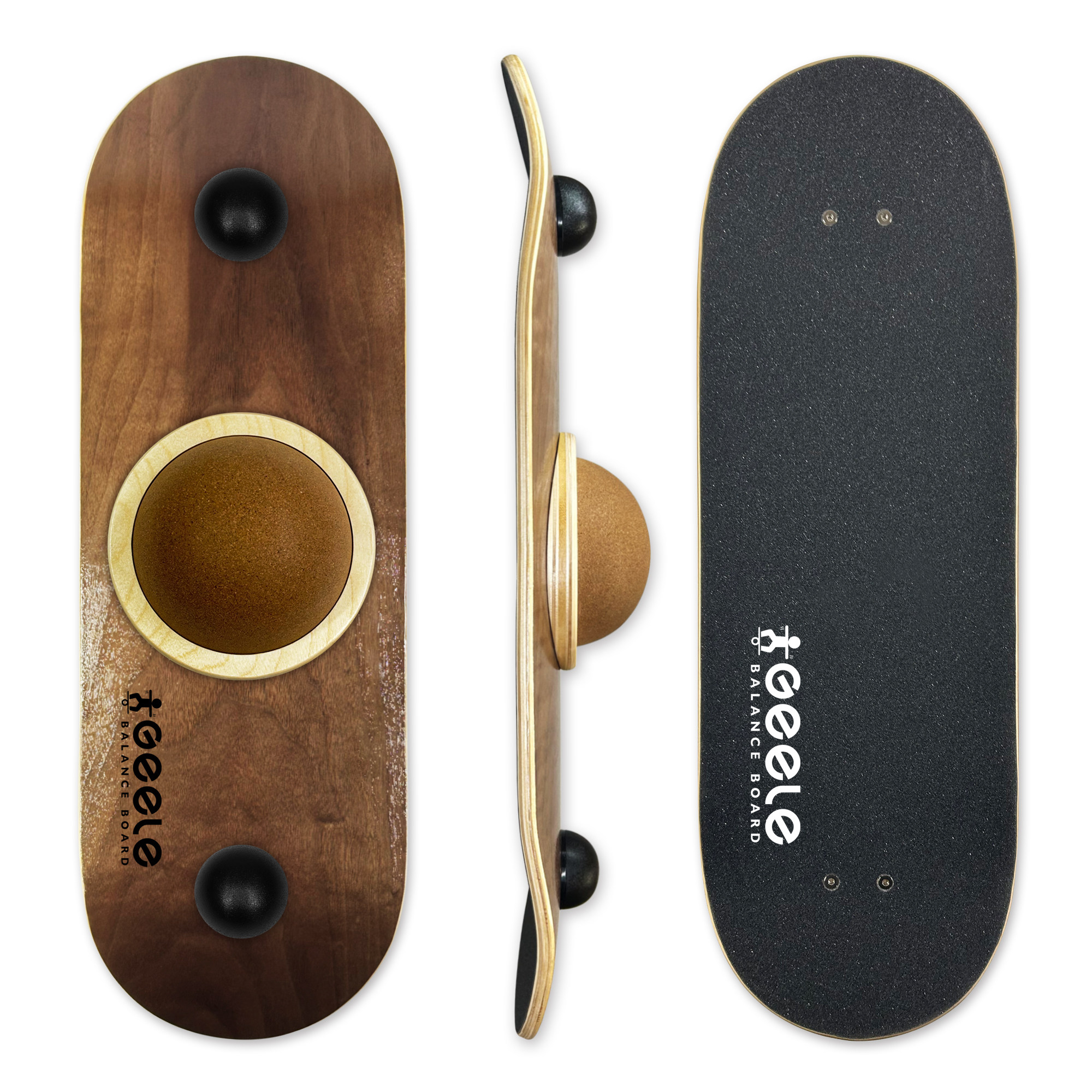 Geele专业旋转平衡板成人儿童站立办公模拟单板滑雪冲浪训练滑板