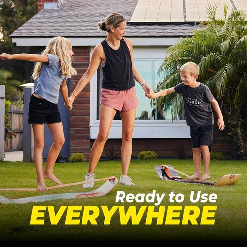 走扁带瑜伽平衡板普拉提健身