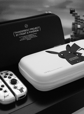任天堂藤原浩宝可梦nintendo透明pc壳switch2 oled主机保护摇杆帽