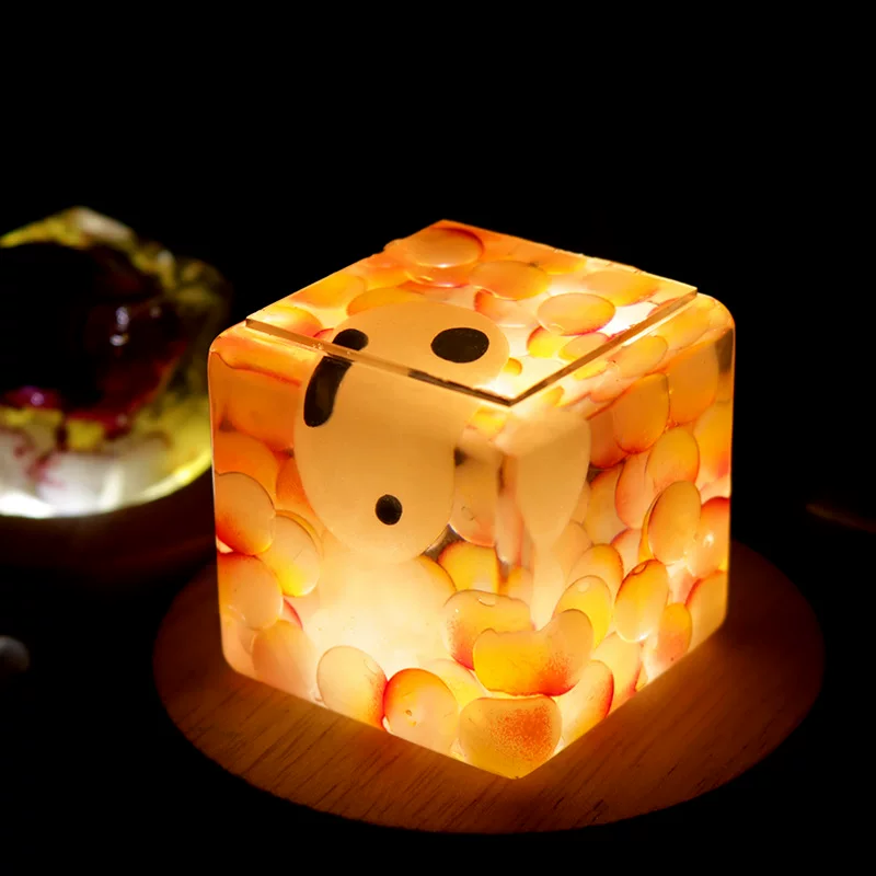Куб, силиконовая формочка, образец, эффект зеркала, DIY