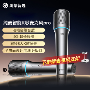 华为智选鸿蒙智选纯麦智能麦克风家庭用KTV问界无线接收器K歌话筒