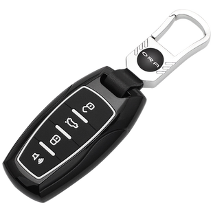 长城欧拉黑猫钥匙套2022款白猫r1专用R2高档遥控壳车包女士扣改装