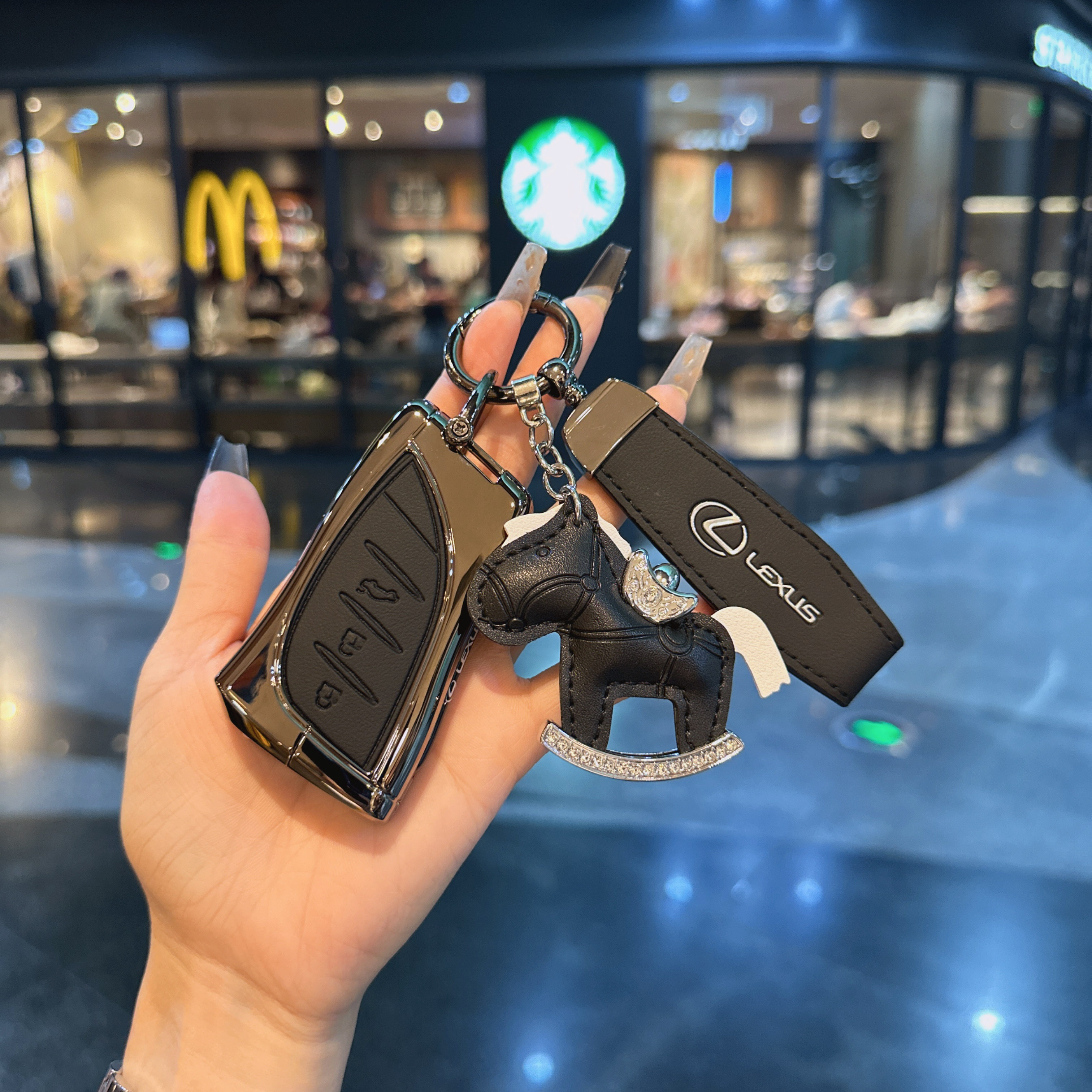 适用雷克萨斯ES200钥匙包es300h壳ux260h车LS500h扣260金属套