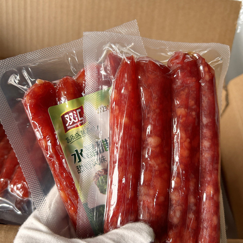 双汇情缘腊肠190g广东甜香风味香肠烧烤炒菜水晶腊肠200g蒸煲仔饭