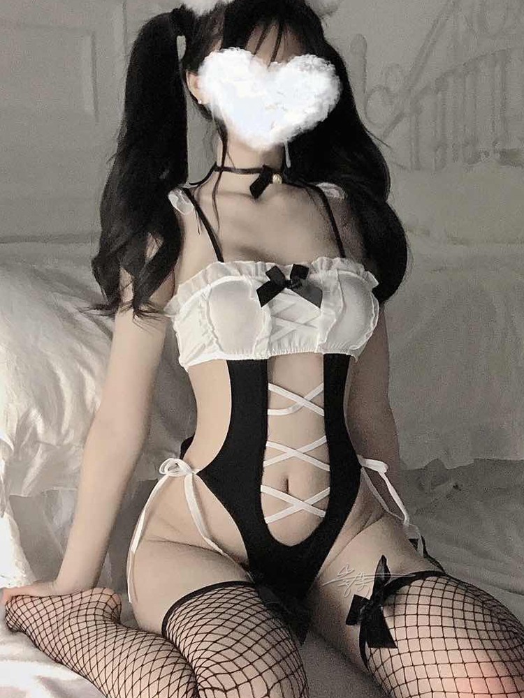 性感学院风女仆cos装纯欲佣制