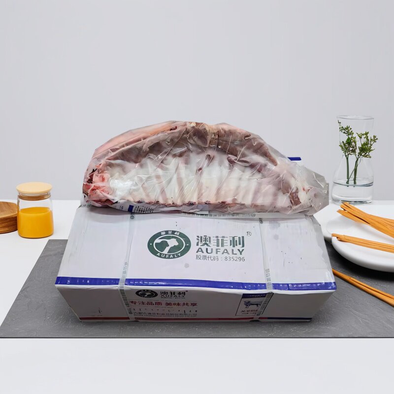内蒙古澳菲利羊排20斤新鲜冷冻羔羊肋排羔羊半排烧烤羊肉手撕羊排
