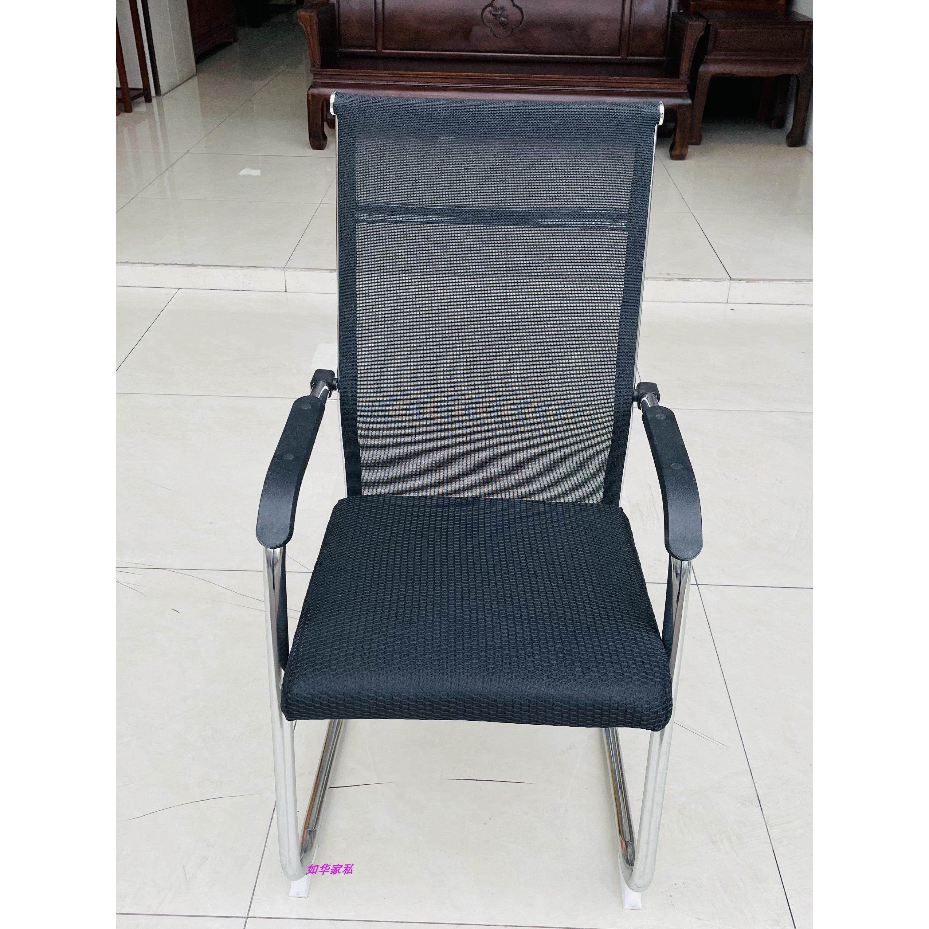 网布弓形办公椅电脑椅会议椅时尚新款文员职工椅财务透气椅厂直销