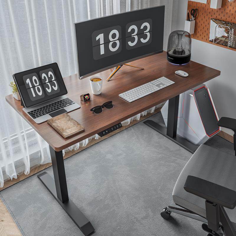 智能电动升降桌办公电脑桌学习桌双人书桌可移动升降桌腿工作台,住宅家具,电动升降桌,淘宝优惠券,粉丝福利购,淘宝优惠卷