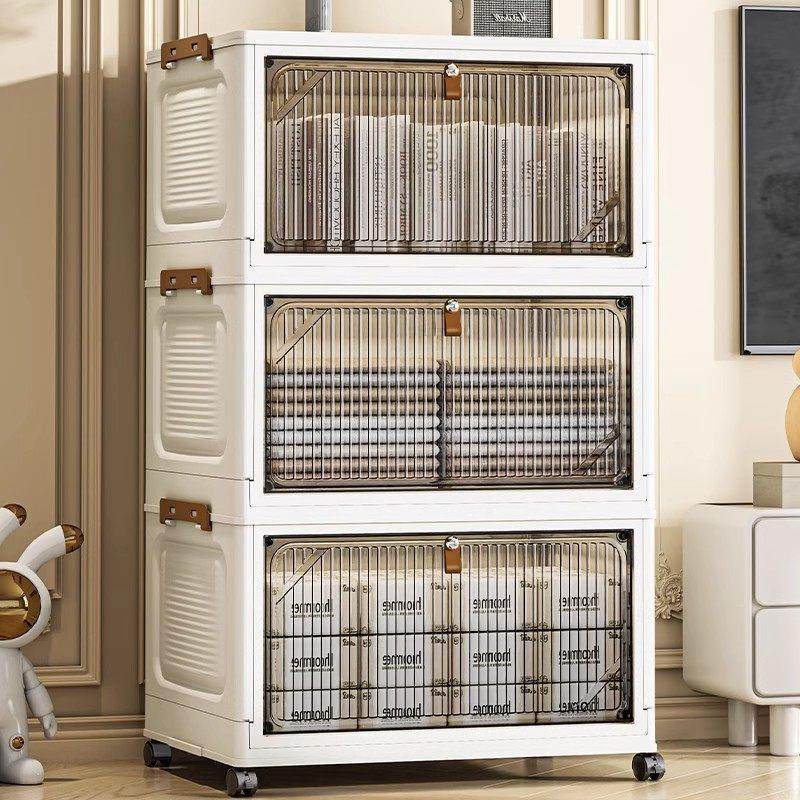 收纳柜免安装儿童衣柜塑料宝宝衣柜储物柜家用卧室折叠置物柜SJ3,收纳整理,收纳柜,淘宝优惠券,粉丝福利购,淘宝优惠卷