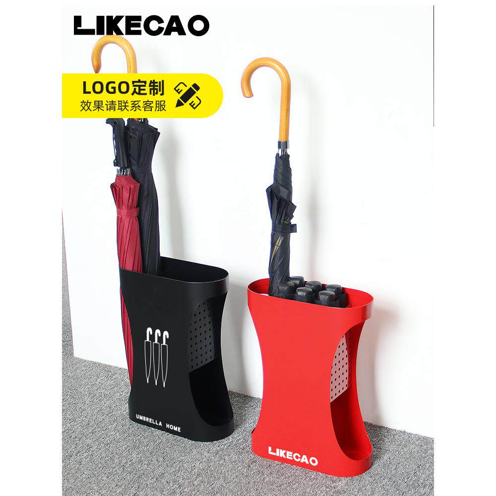曹喜欢/likecao创意雨伞收纳架家用铁艺沥水雨伞桶玄关店门口伞桶