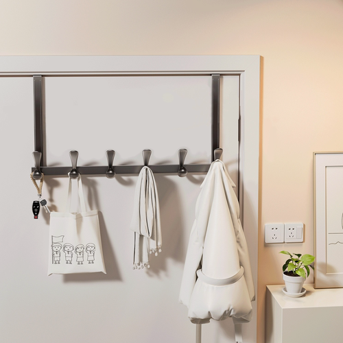 入户门上挂衣钩免打孔衣服挂衣架