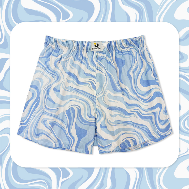 纯棉透气阿罗裤大码家居睡裤男