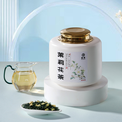 茉莉花茶2024新茶浓香型正宗横县茉莉绿茶茶叶500g送礼茉莉雪飘