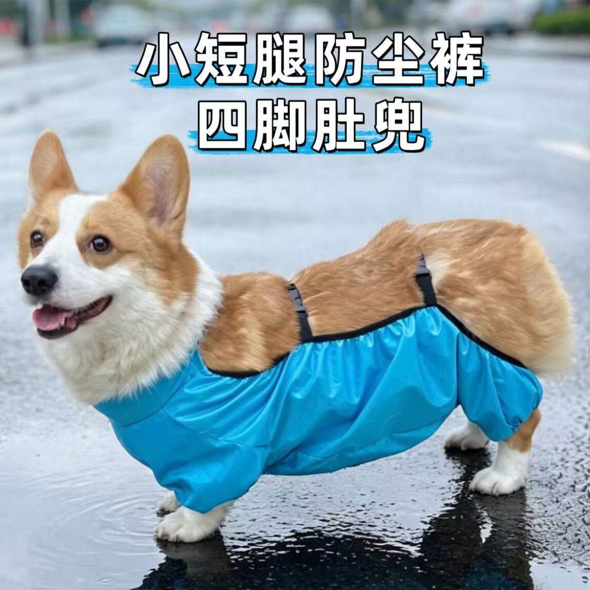 柯基四季四脚趴趴服防脏防着凉