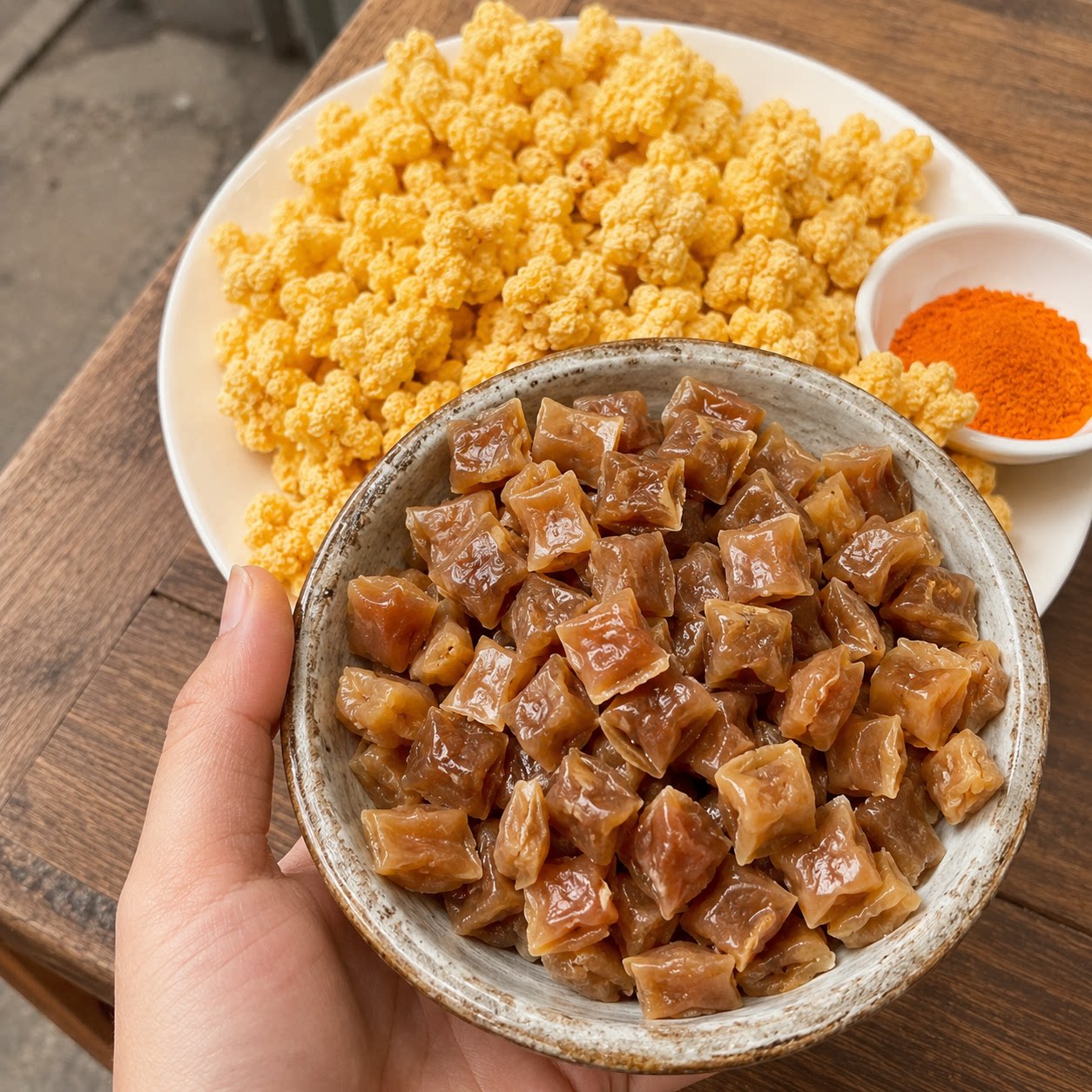 【厂家直发】爆米花豆腐干操作简单多种做法家庭常备囤货佐餐代餐