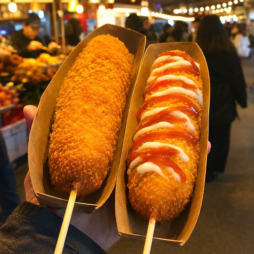 宿舍常备拉丝热狗棒加热即食