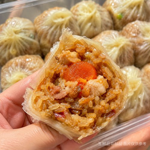 咸蛋黄纸皮烧麦速冻早餐