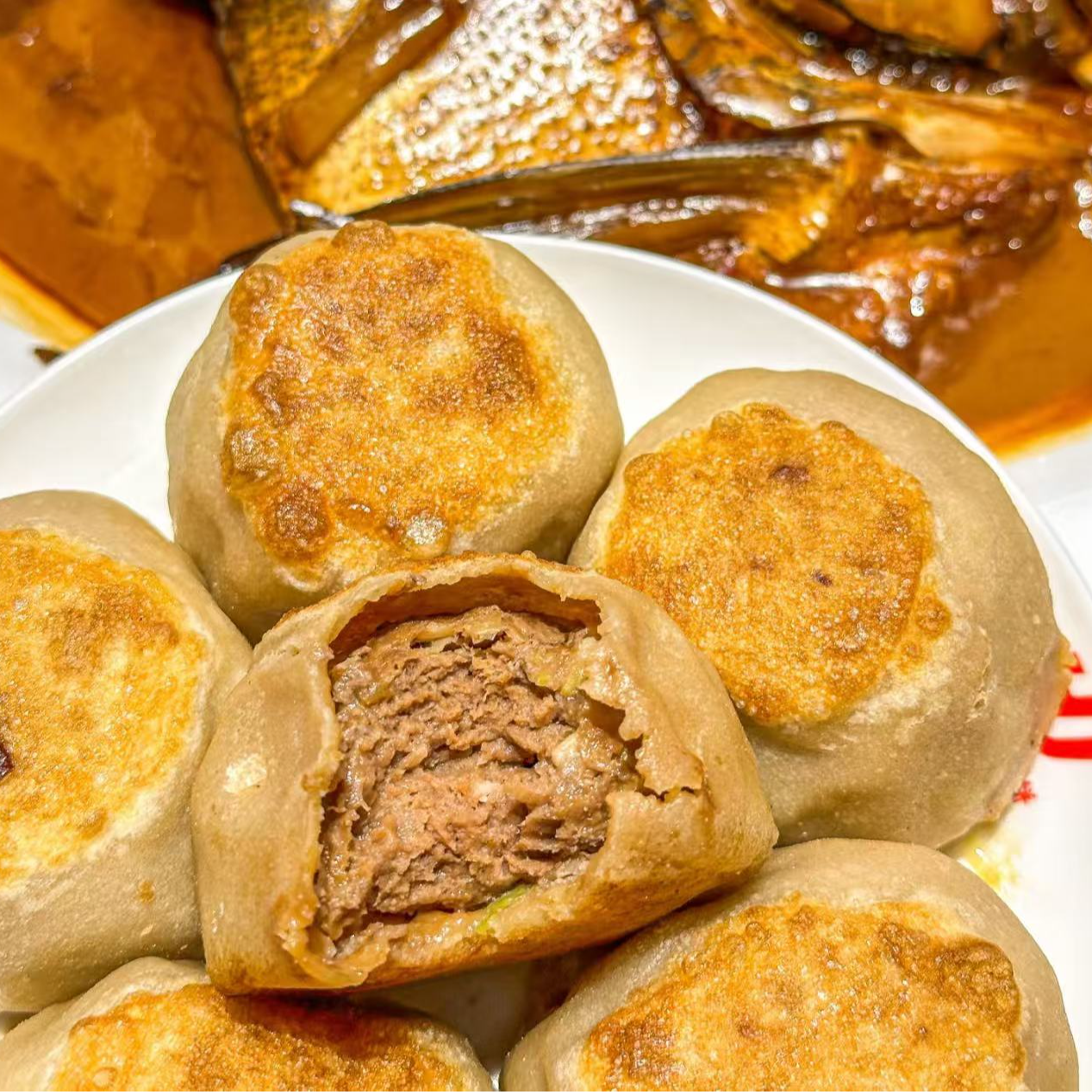 酥皮牛肉馅饼正宗老北京门钉肉饼
