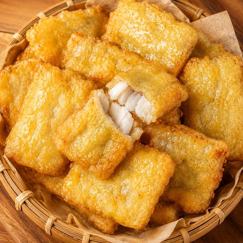 工厂直发香酥带鱼块免裹粉速食