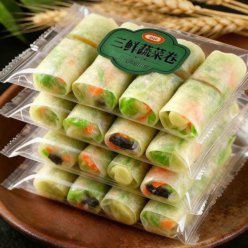 速冻蔬菜卷早餐预制菜老少皆宜