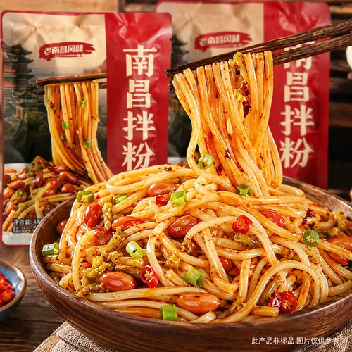 南昌拌粉米线速食带料包爽滑饱腹