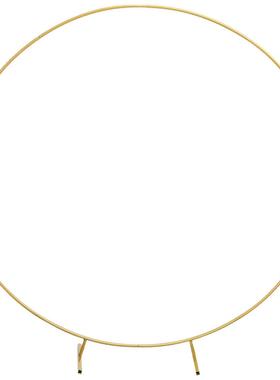 铁艺圆环气球拱门婚礼场地装饰婚庆道具节日装扮摆件户外婚礼布置