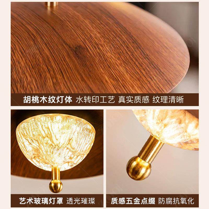 吸升降触摸感应主卧创意护眼三色高级新中式玄关过道灯餐厅吊灯,家装灯饰光源,智能吊灯,淘宝优惠券,粉丝福利购,淘宝优惠卷