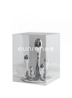 现代简约轻奢创意水滴摆件样板房间售楼处客厅家居电视柜软装饰品