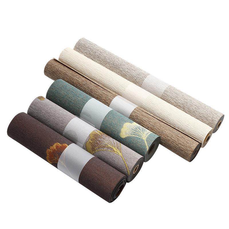 桌旗中式禅意茶席茶具配件日式麻布茶垫布艺茶台布垫茶旗茶道用具