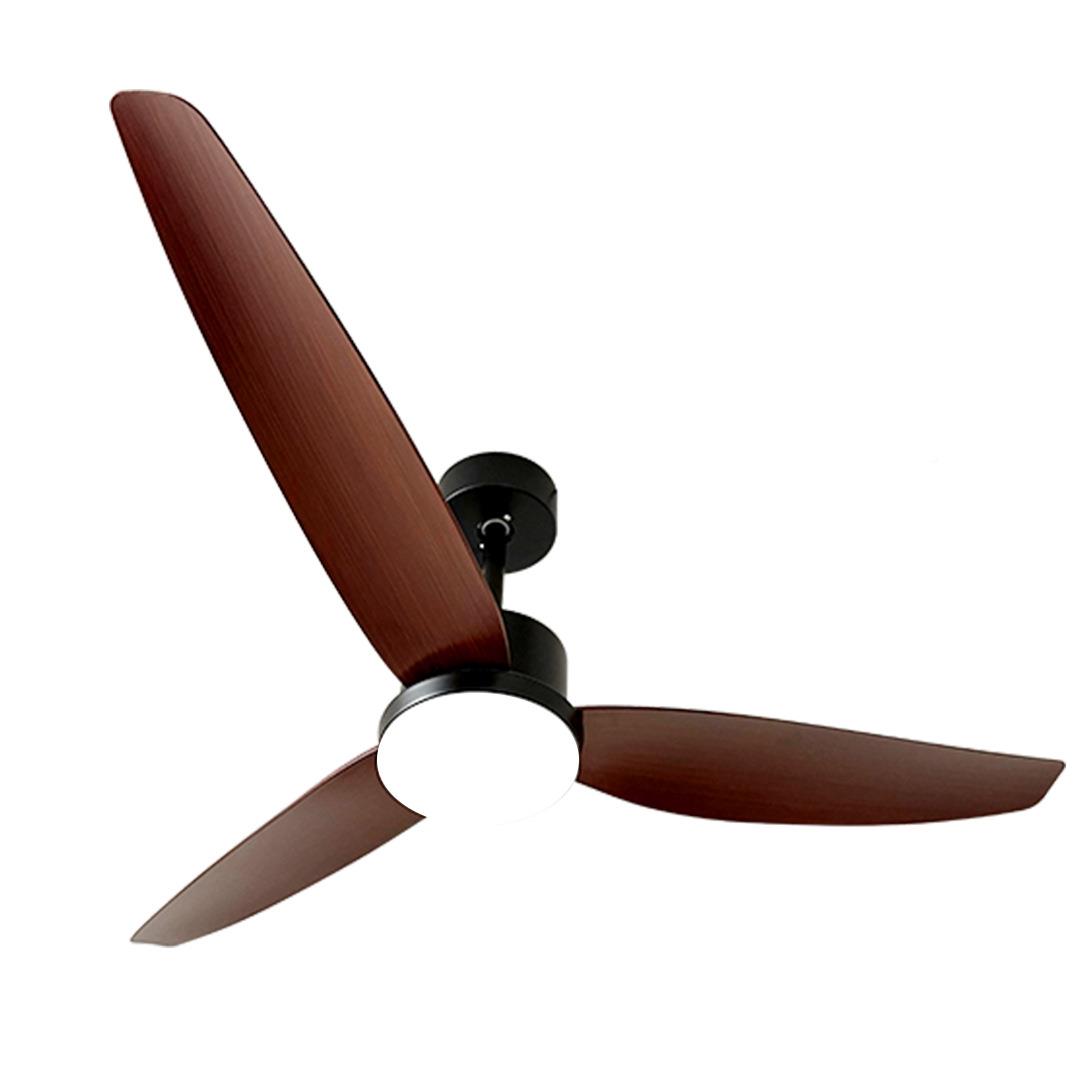 客力厅风扇灯胡桃木色吊扇灯约简北厅欧大风餐客厅新款电风扇灯