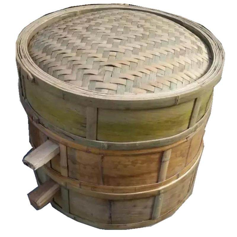 楠竹大蒸笼蒸屉加深楠竹蒸格家用竹子竹制小笼包蒸锅笼屉包子酒店