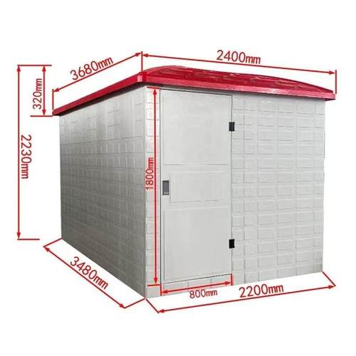 玻璃钢模压一体化井房玻璃钢井堡农田灌溉玻璃钢智能井房