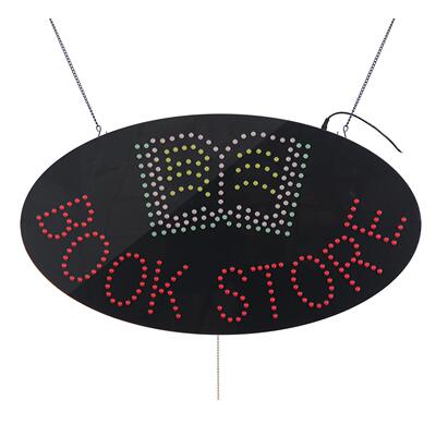 LED广告牌书店灯箱指示牌制作LEDBOOKSTORESIGN38x68.5cm