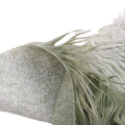 2025热卖厂家直售现货渐变多色扎染滩羊毛长绒布吊染滚束毛滩