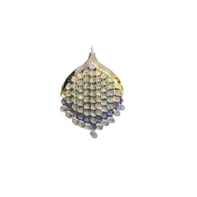 【床头吊灯房间客厅长线设计师款轻奢水晶小吊灯卧室吧台吊灯,家装灯饰光源,智能吊灯,淘宝优惠券,粉丝福利购,淘宝优惠卷