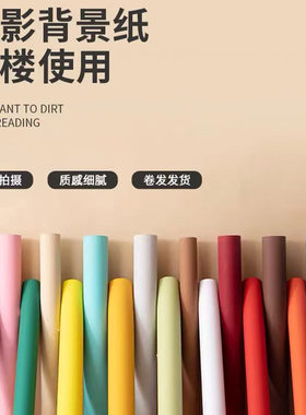 禅壹拍摄拍照道具纯色背景纸