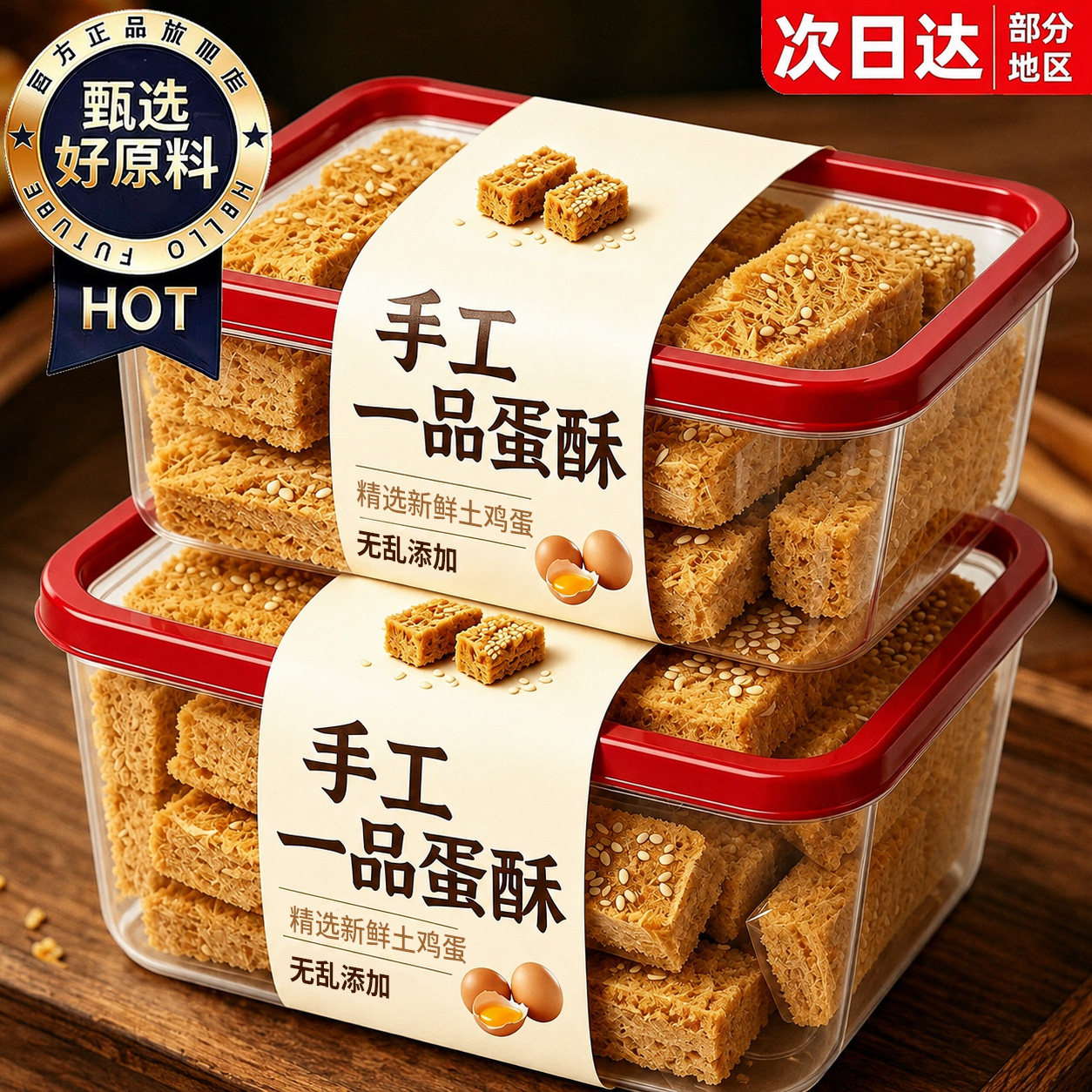 酥脆升级！一品蛋黄酥！