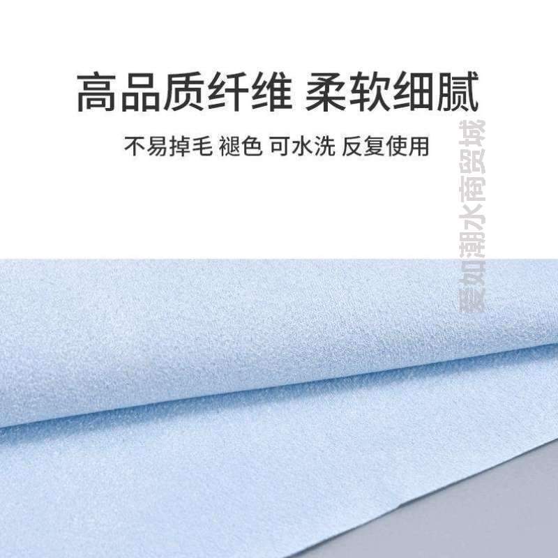 手机超细屏幕拭镜纤维布麂皮清洁纸镜片眼镜擦眼睛神器专业专用