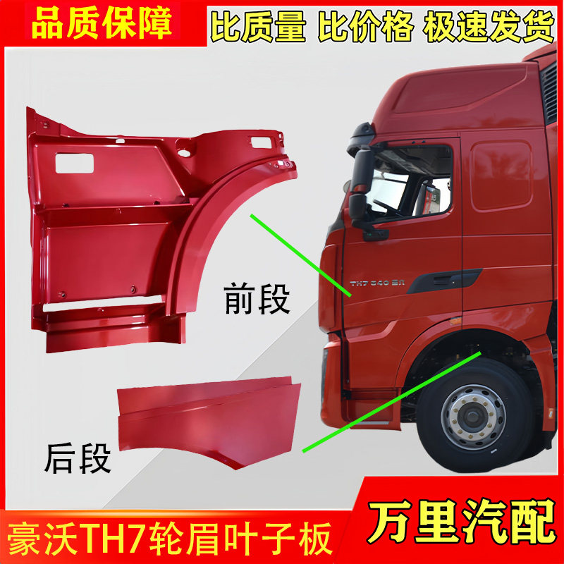 豪沃TH7轮眉叶子板总成