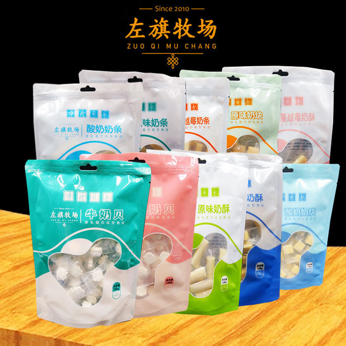 左旗牧场 108g奶酥/奶条/奶贝/奶块 内蒙古呼伦贝尔特产 3份包邮