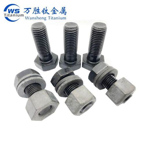 万胜钛TA2纯钛M10外六角螺丝TC4六角形螺钉耐腐蚀
