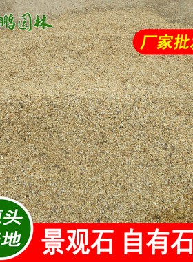 英鹏建材 黄色无机水磨石 通体地墙面水洗石