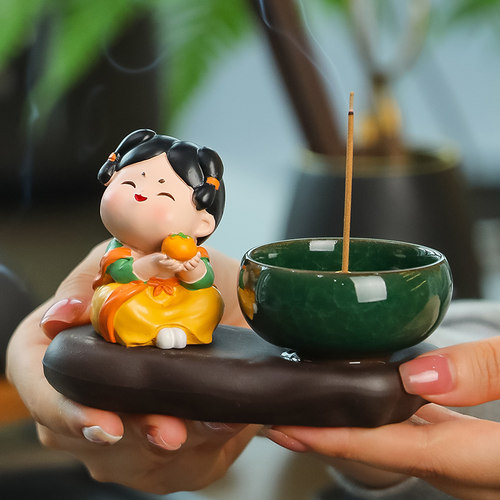 YOSPEED创意唐仕女中式桌面摆件