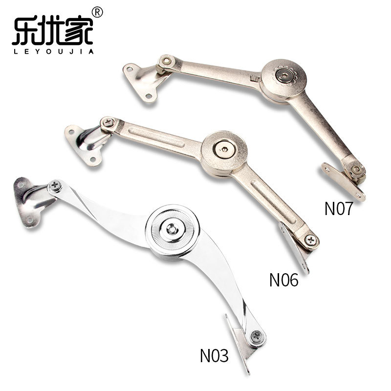 随意停气撑橱柜上翻门液压杆衣柜气动弹簧支撑柜门下翻折叠气压