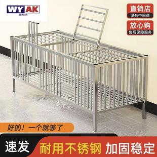 养鸽子专用笼不锈钢鸡家用特大农村室外家庭鸡舍大号鸡兔加厚组装