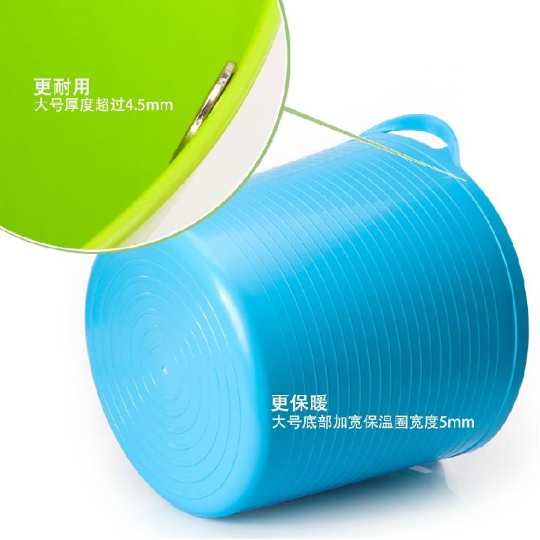超大不破塑料脏衣服收纳桶收纳篮儿童宝宝洗澡桶脏衣篮洗衣篮包邮