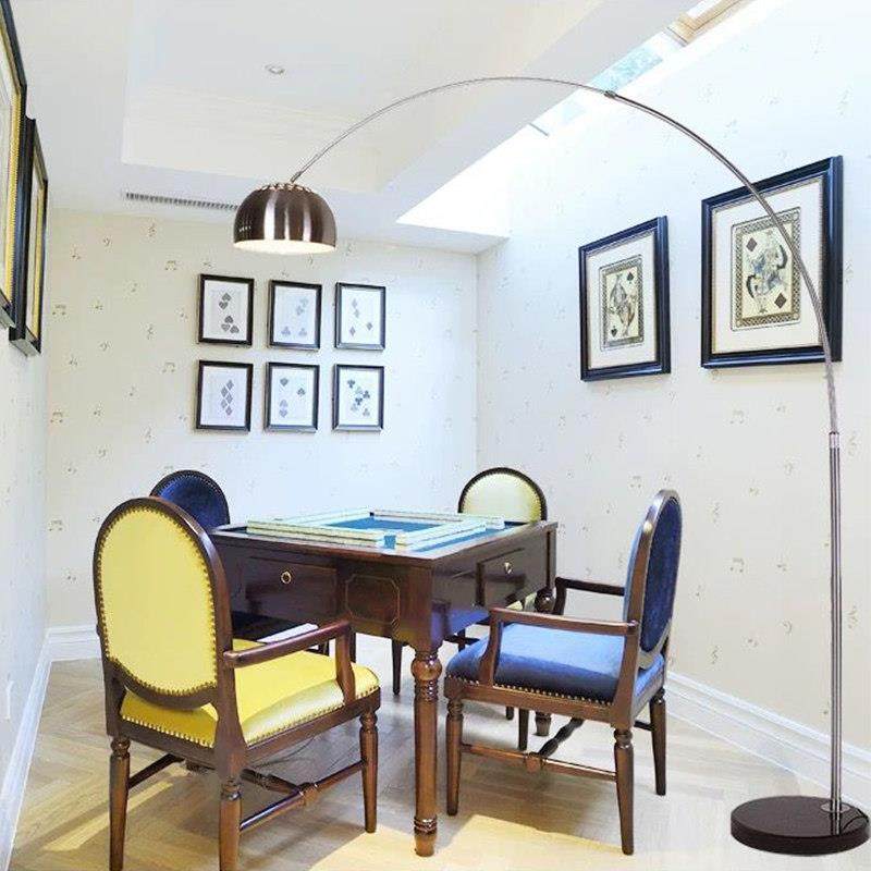 客厅落地灯打麻将专用灯卧室书房灯棋牌室灯麻雀阅读钓鱼灯麻将灯