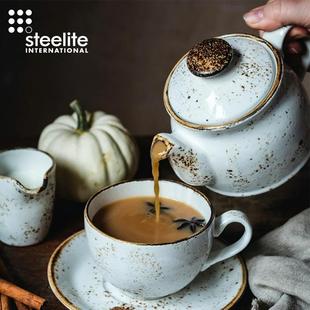 下午茶手工高档高级陶瓷茶壶家用围炉煮茶泡茶具 英国steelite欧式