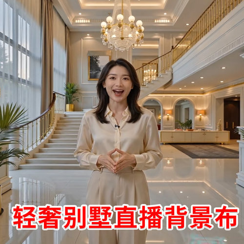 法式轻奢风直播背景布高级感网红拍照区男女主播拍视频3d立体背景墙女装口播壁纸画直播间场景布置段子可移动