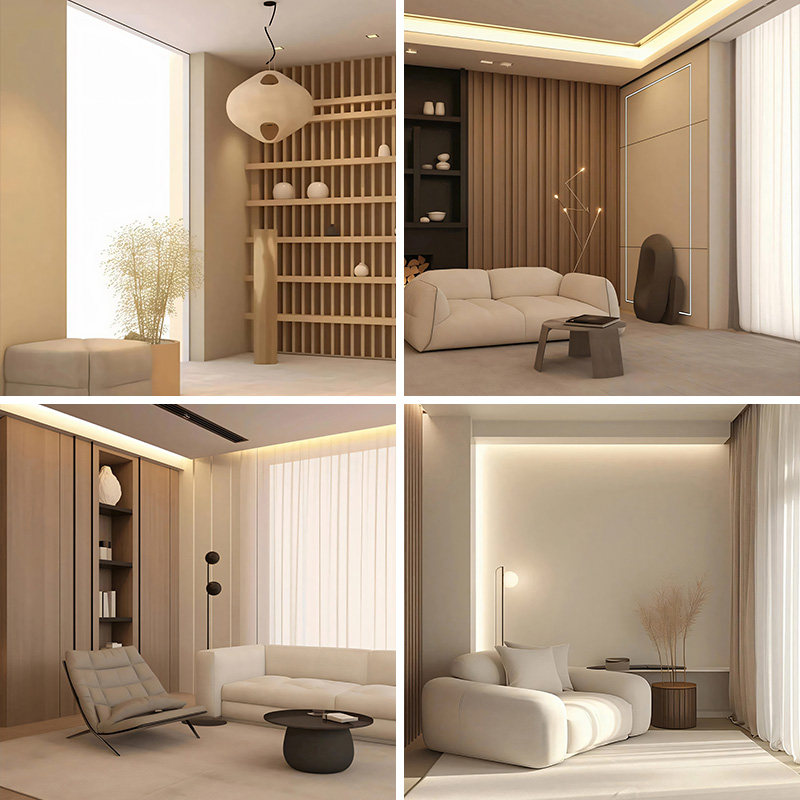 轻奢风简约温馨奶油风直播背景布高级感网红拍照区男女主播抖音快手拍